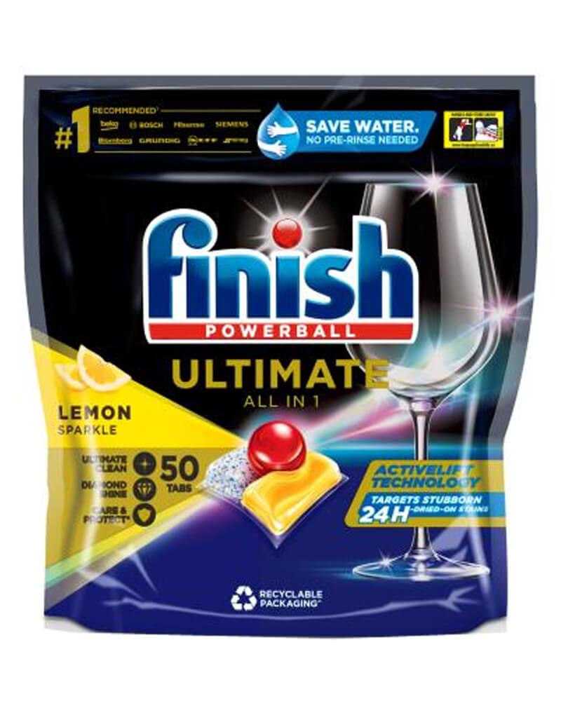 Neophos Finish Powerball Ultimate All In 1 Lemon Dishwasher Taps   50 stk.