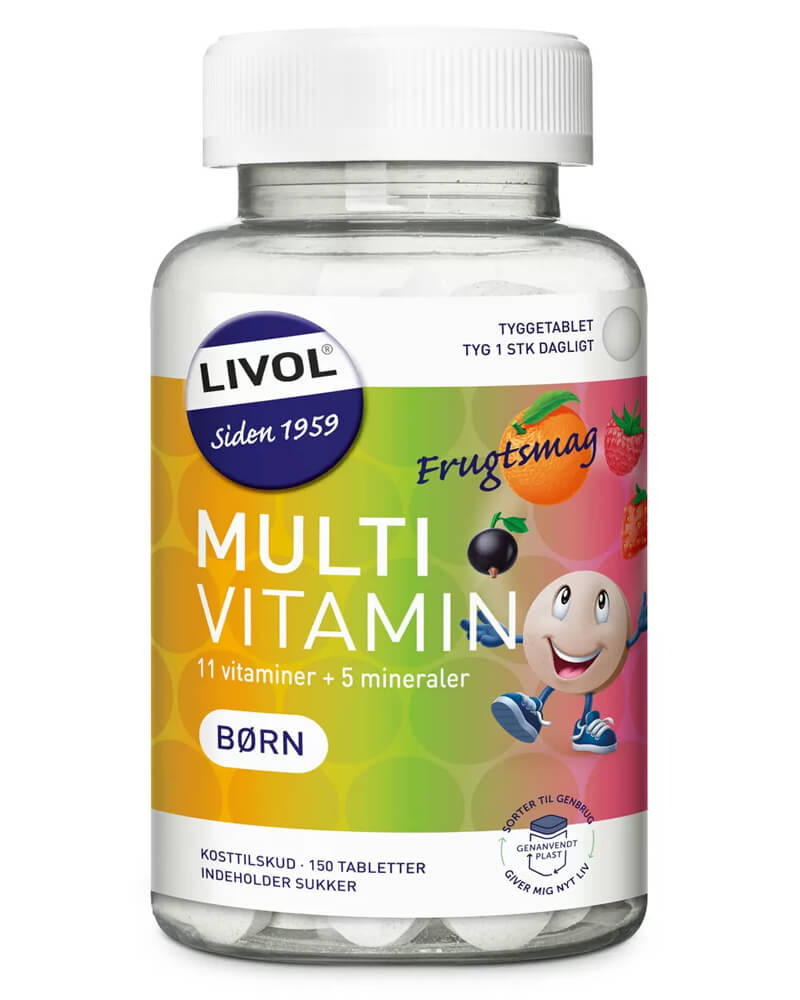 Livol Multivitamin Kids Fruittaste   150 stk.