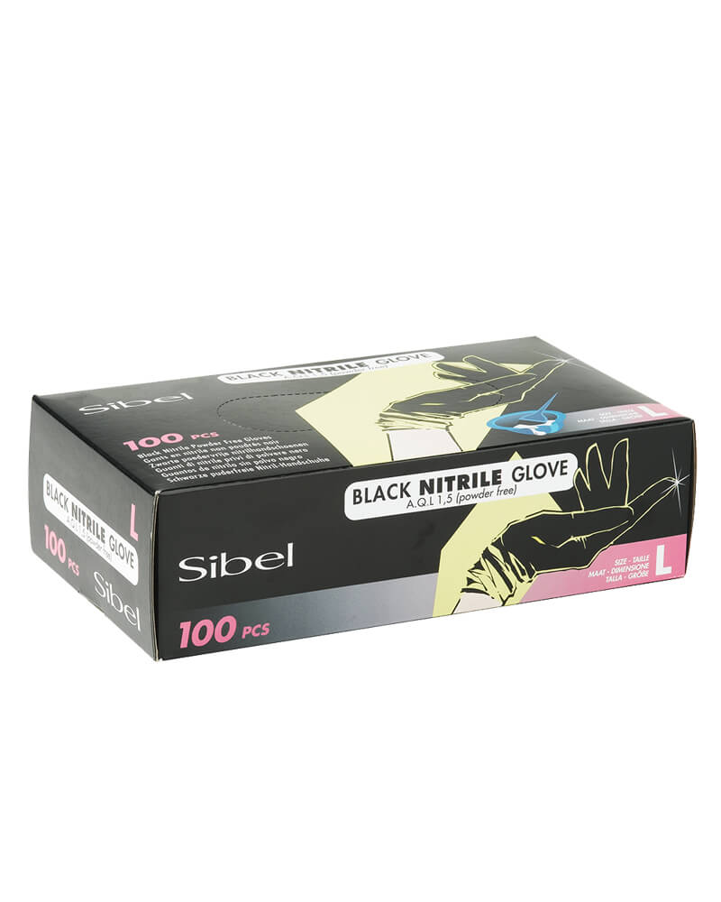 Sibel Nitril Handsker Large Ref. P000037   100 stk.