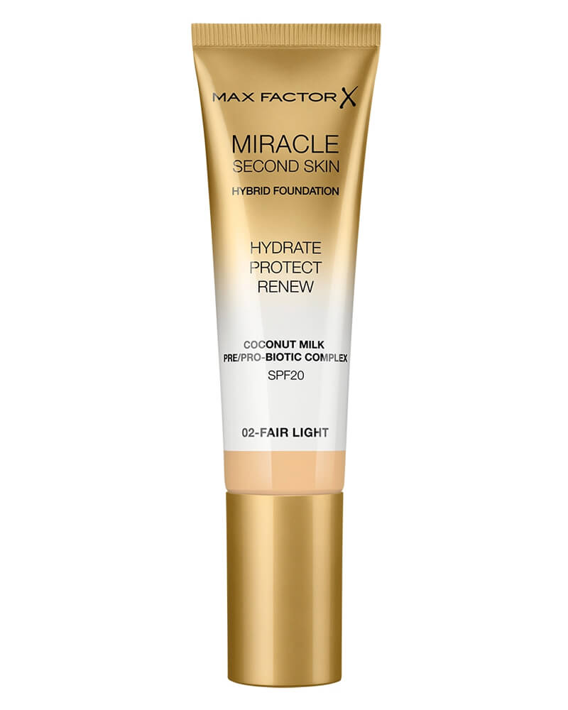 Max Factor Miracle Second Skin Hybrid Foundation 02 Fair Light 30 ml