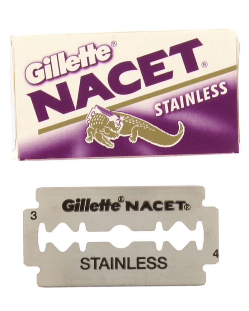 Gillette Nacet Stainless Blades   5 stk.
