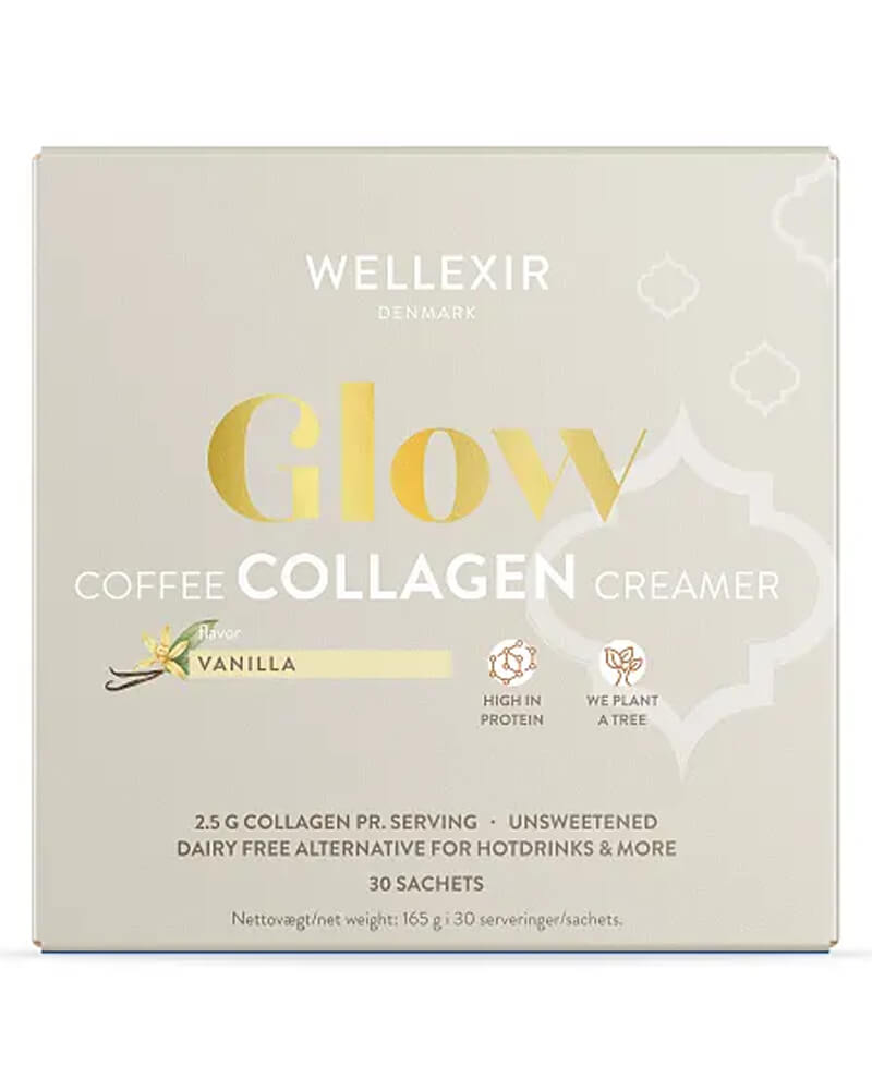 Wellexir Glow Coffee Creamer Vanilla 6 g 30 stk.