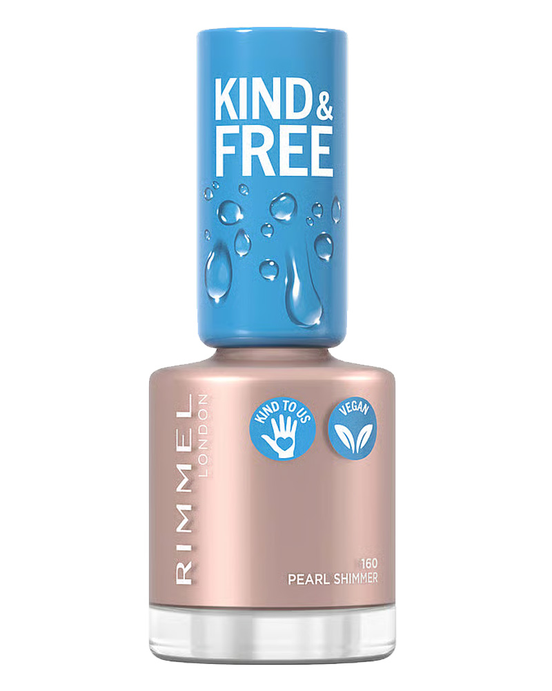 Alternativ bild 0 för Rimmel Kind & Free Clean Nail 160 Pearl Shimmer