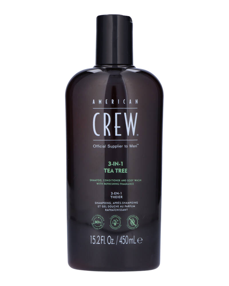 Produktfoto för American Crew 3-in-1 Tea Tree 450 ml