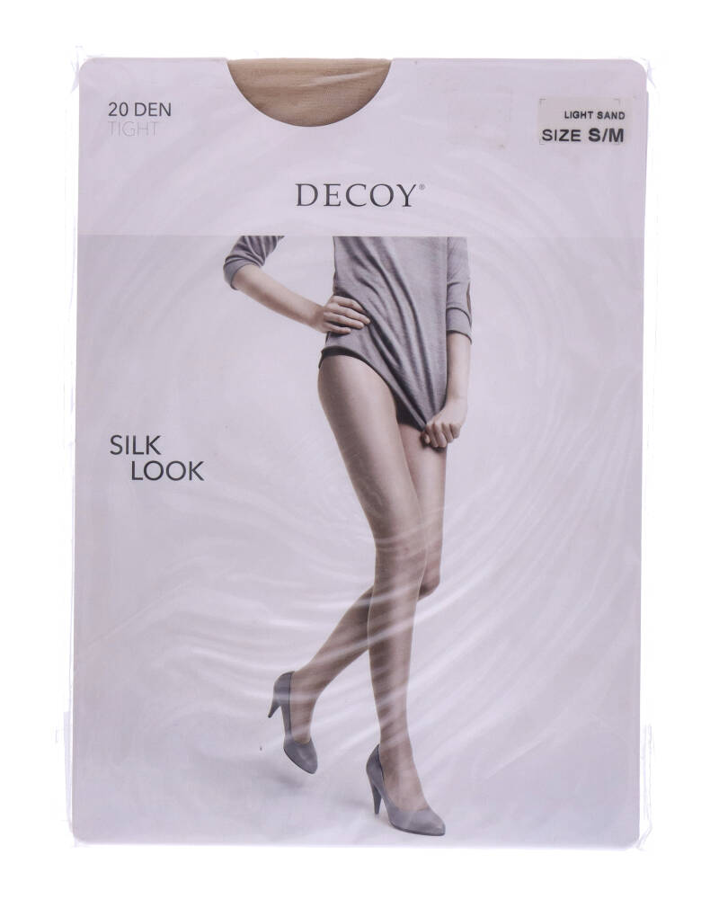 Alternativ bild 1 för Decoy Silk Look (20 Den) Light Sand S/M