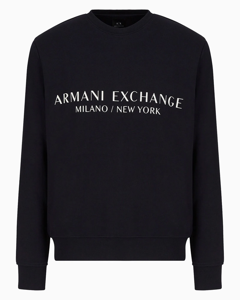 Armani Exchange Man Sweatshirt Marineblå L