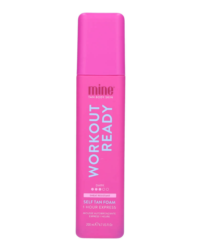 MineTan Workout Ready Self Tan Foam 1 Hour Express 200 ml