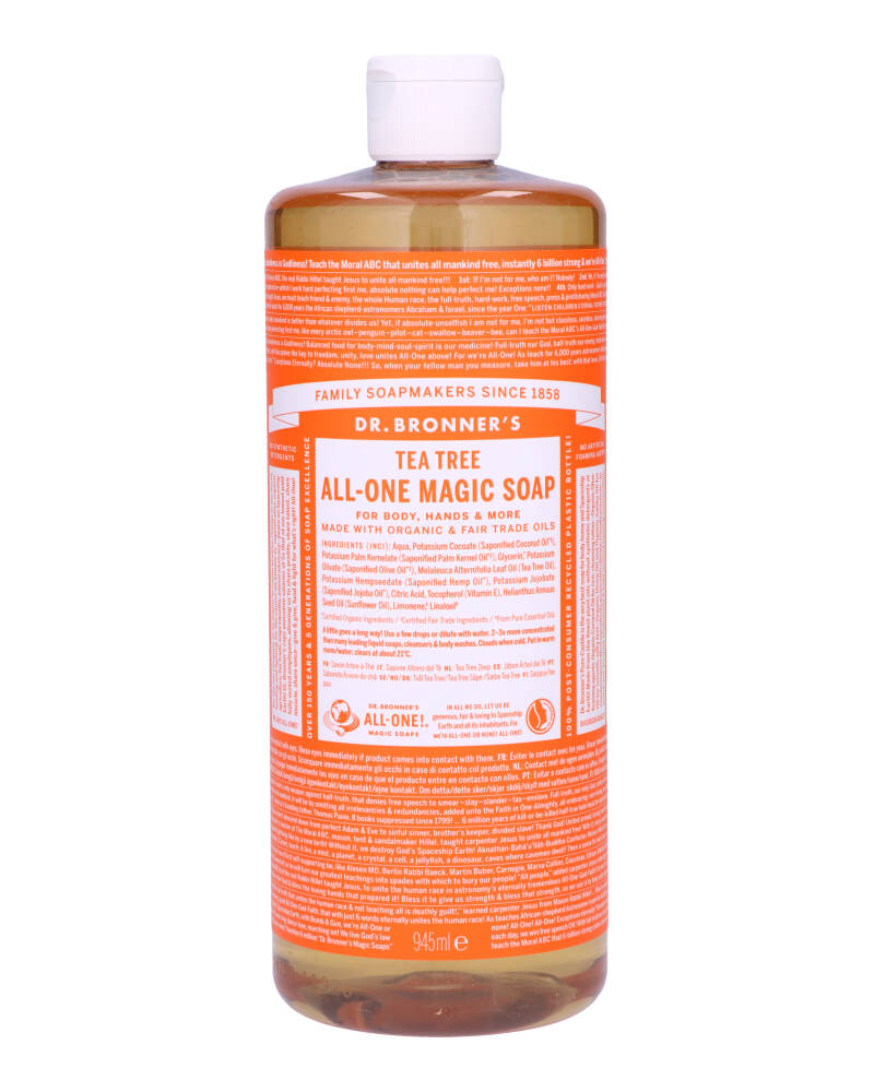 Dr. Bronner's Pure-Castile Soap Tea Tree 945 ml