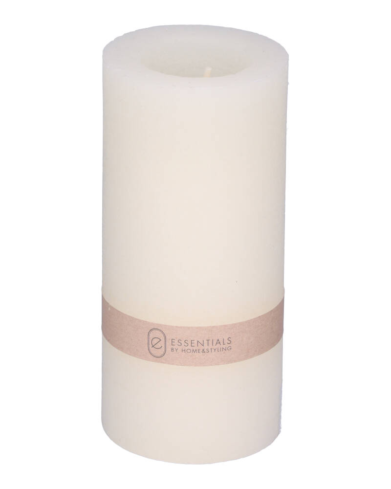 Excellent Houseware Pillar Candle White 300 g