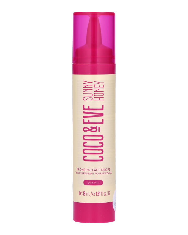 Coco & Eve Sunny Honey Bronzing Face Drops Dark Tan 30 ml