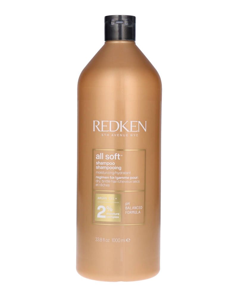 Alternativ bild 0 för Redken All Soft Shampoo 1000 ml