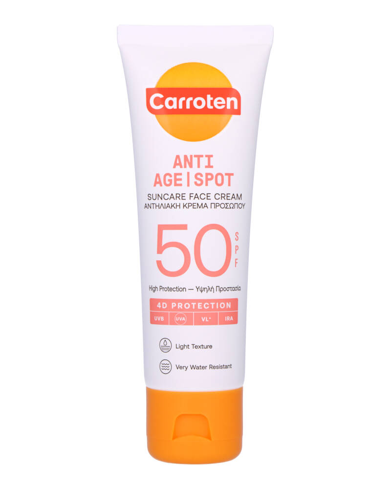 Carroten Anti Age Spot Suncare Face Cream SPF 50 50 ml