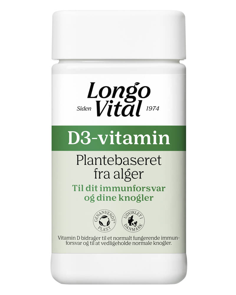 Longo Vital D3-Vitamin   180 stk.