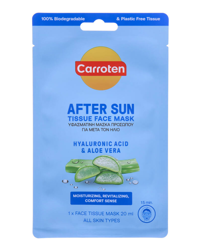 Carroten After Sun Tissue Face Mask 20 ml