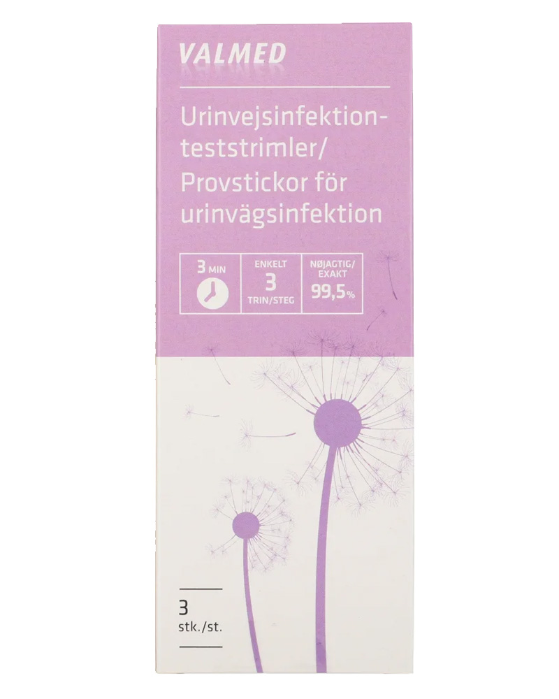 Urinvägsinfektionstest - 3 st