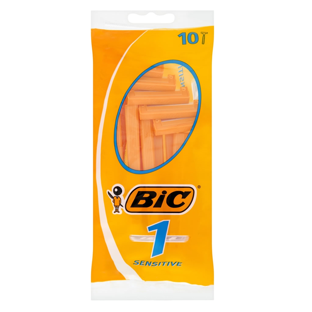 Produktfoto för Bic 1 Sensitive - 10 pak