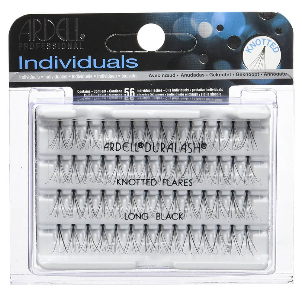 Ardell Individuals DuraLash Knotted - Long Black   56 stk.