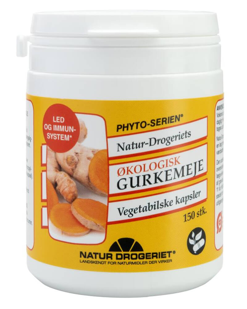 Nature Drugstore Organic Turmeric Vegetable Capsules 90 g 150 stk.