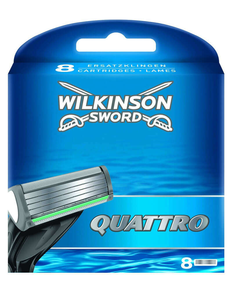 Wilkinson Sword Quattro Blades 8pak   8 stk.