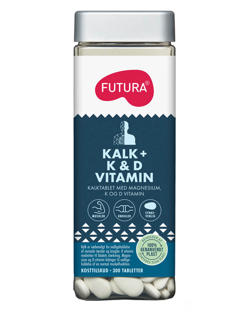 Futura Kalk + K & D Vitamin   300 stk.
