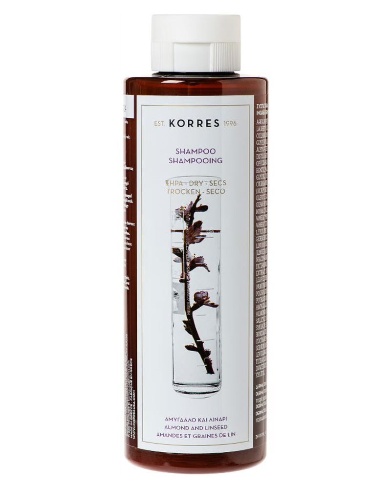Alternativ bild 0 för Korres Almond and Linseed Shampoo for Dry & Damaged Hair 250 ml