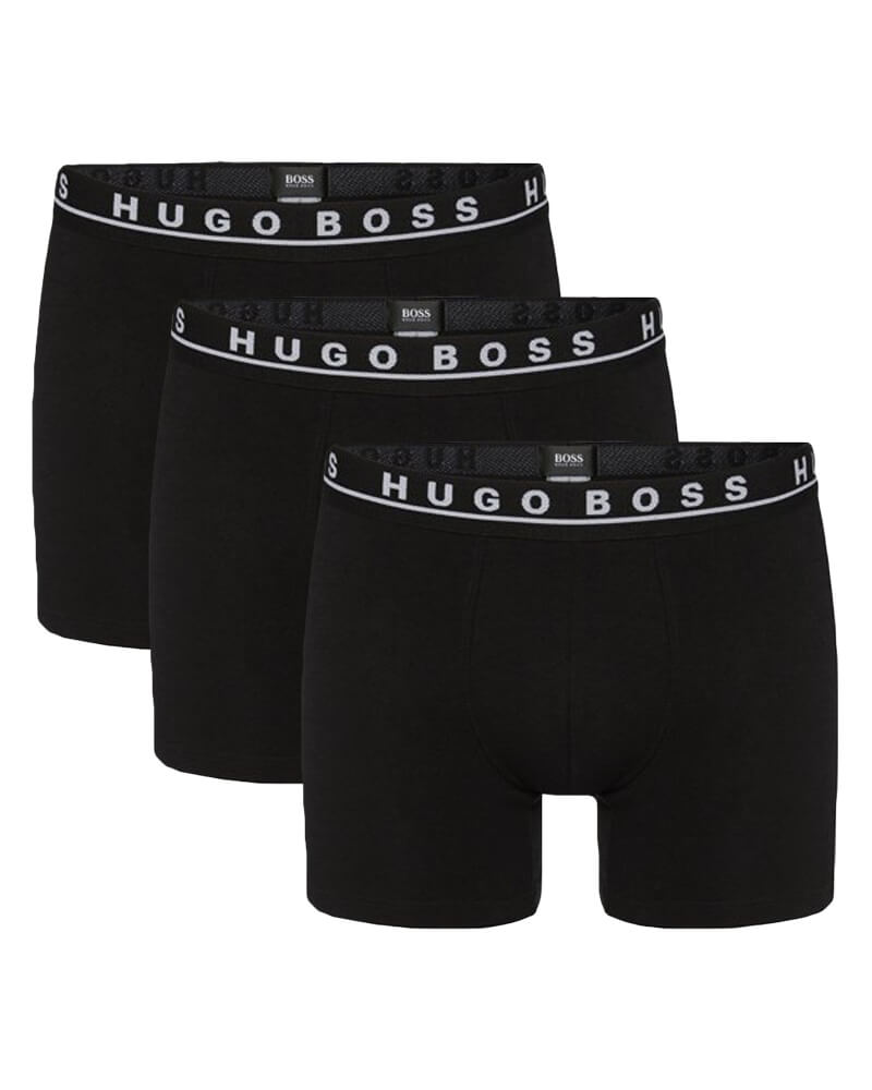 Boss Hugo Boss 3-pack Boxer Brief Black - Str. S   3 stk.