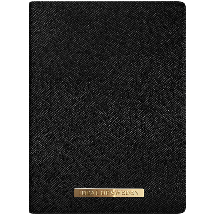 iDeal Of Sweden Passport Cover - Saffiano Black (U)
