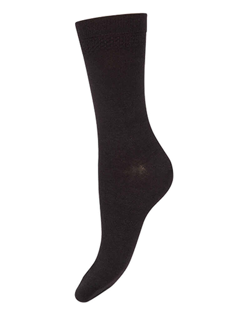 Decoy Socks SuperWash Merino Wool Double Face Black 40-42