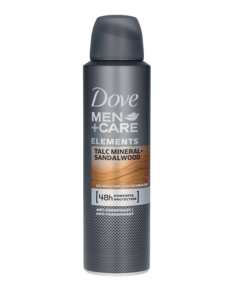 Dove Men+Care Elements Talc Mineral+Sandalwood Anti-Perspirant 48H  150 ml