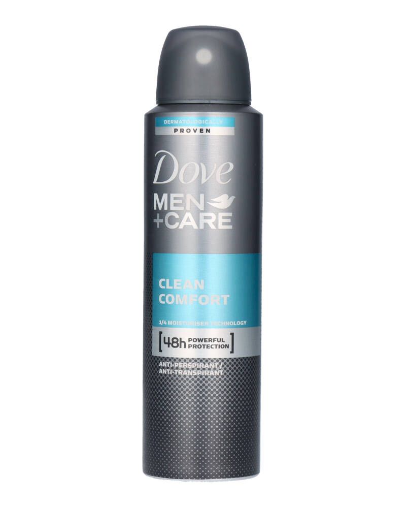 Dove Men +Care Clean Comfort 48H Anti-Transpirant Spray (O) 150 ml
