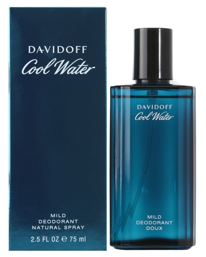 Davidoff Cool Water Mild Deodorant Natural Spray 75 ml 75.00 ml