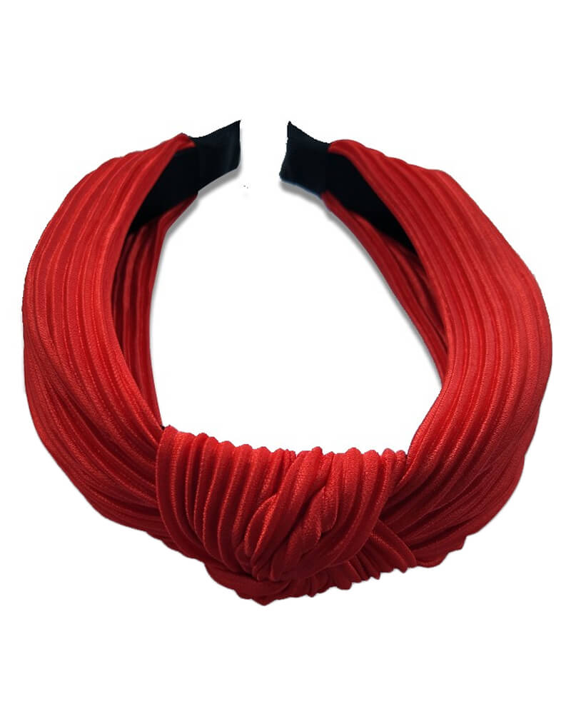 Everneed head band Daniella Plissé Granat