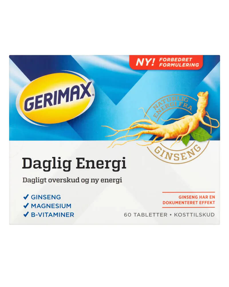 Gerimax Ginseng Daglig Energi