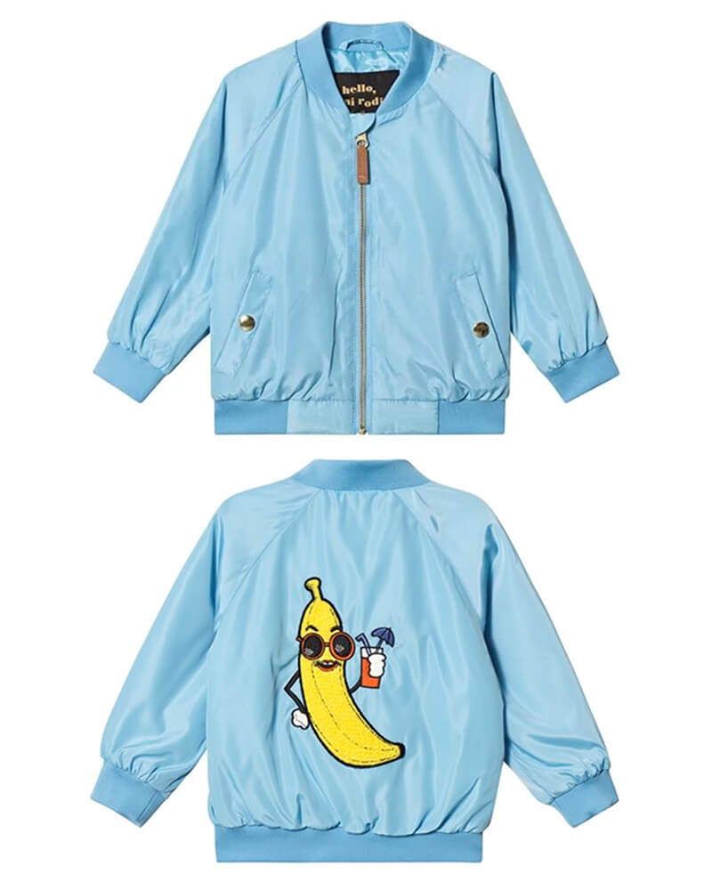 Mini Rodini Banana Baseball Jacket 104/110