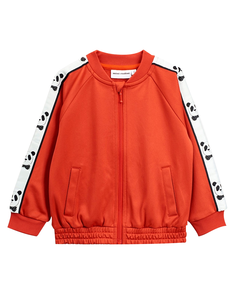 Mini Rodini Panda Red Track Jacket - 116/122