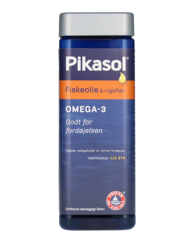 Pikasol Fisk Olja & Ingefära Omega-3