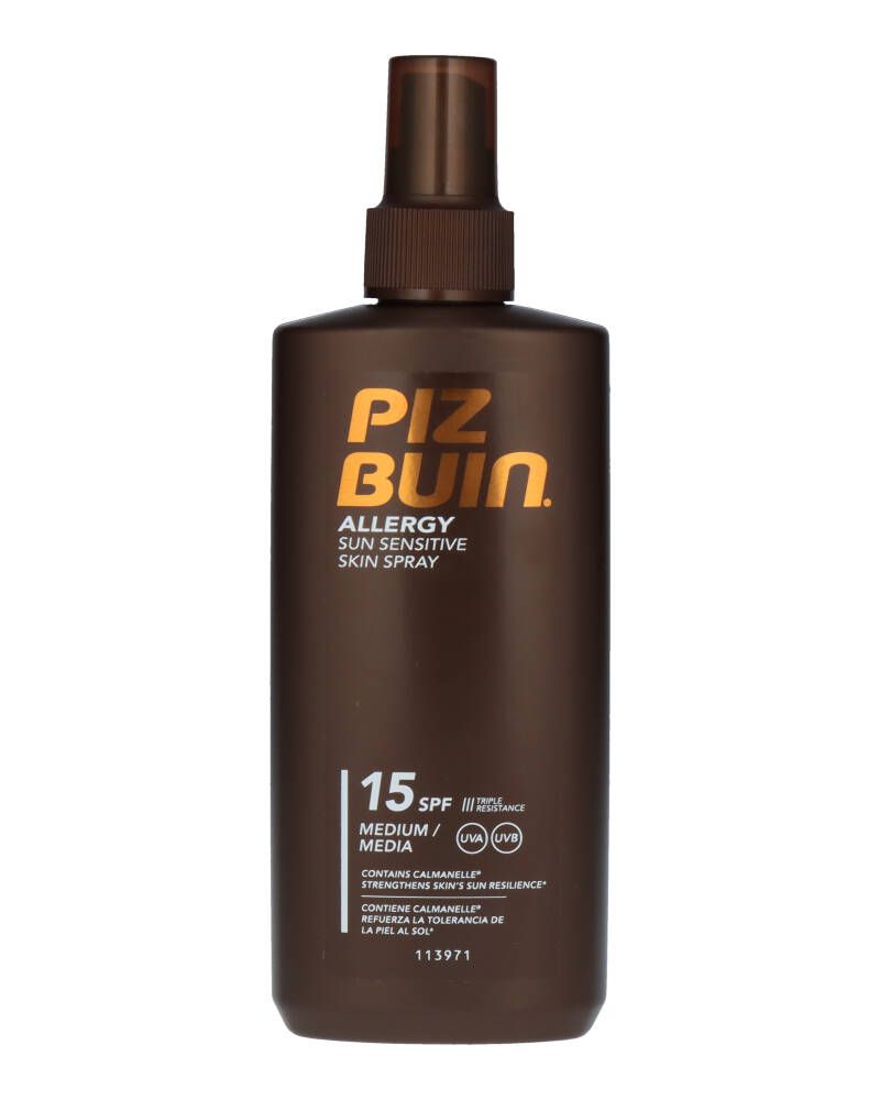 Piz Buin Allergy Sun Sensitive Skin Spray SPF 15 200 ml