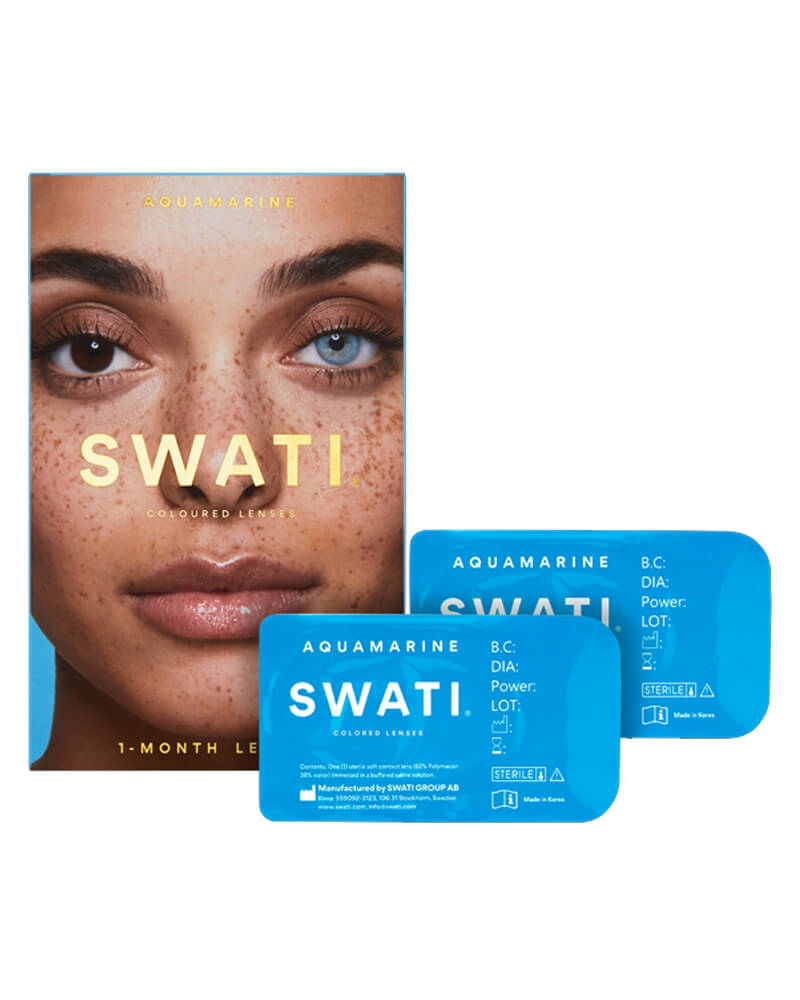 Swati Aquamarine 1-Month Lenses