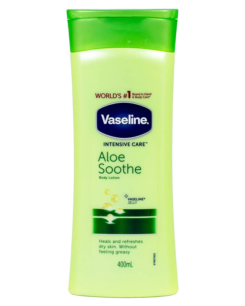 Alternativ bild 1 för Vaseline Intensive Care Aloe Soothe (Stor) 400 ml