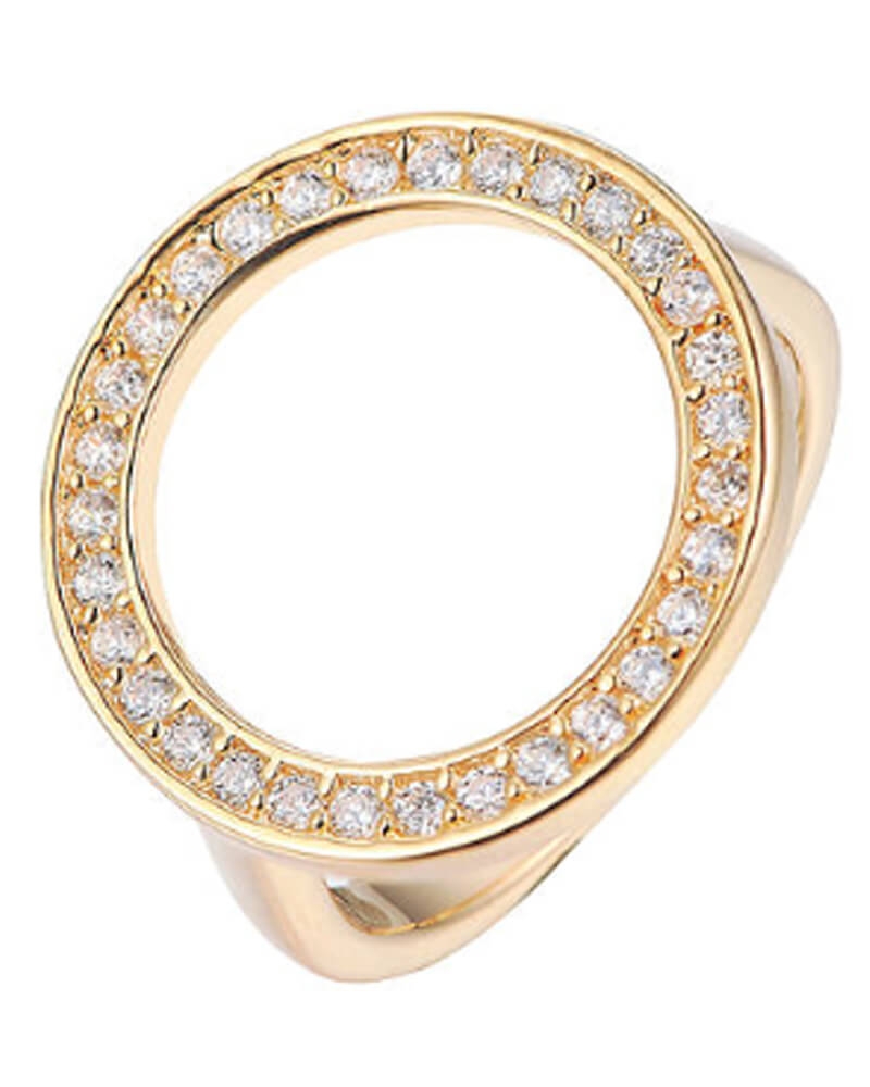 Everneed Bella – Gold with clear zirconia