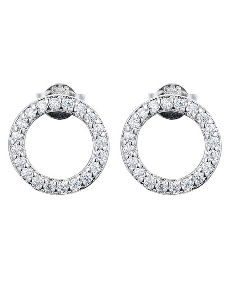 Everneed Caroline – Silver with white zirconia