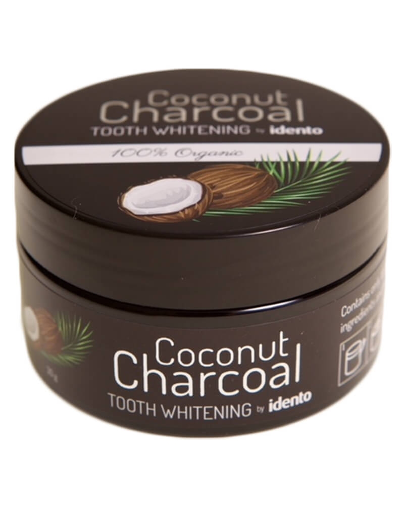 Idento Coconut Charcoal Tooth Whitening  30 g