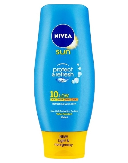 Nivea Sun Protect And Refresh SPF 10 Low (O) 200 ml