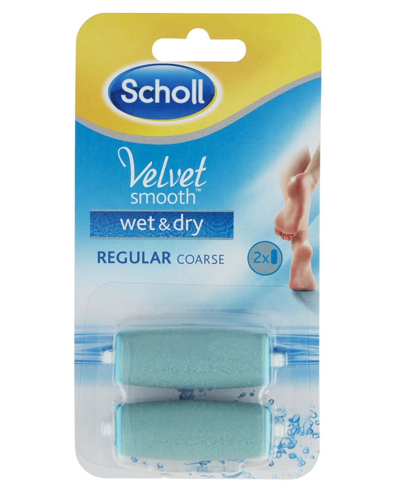 Scholl Velvet Smooth – Wet And Dry 2x Refill – Medium grov