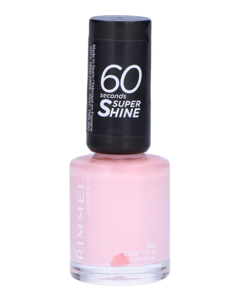 Alternativ bild 0 för Rimmel 60 Seconds Nail Polish 203 Loose Your Lingerie