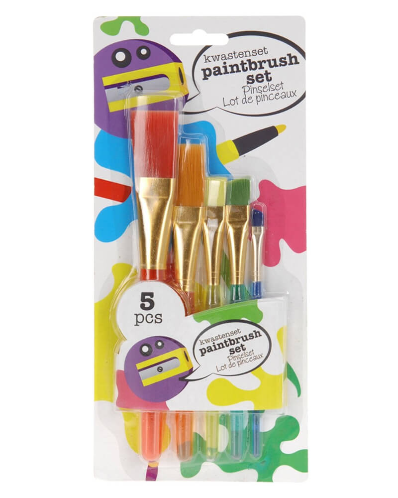 Krea Paintbrush Set   5 stk.