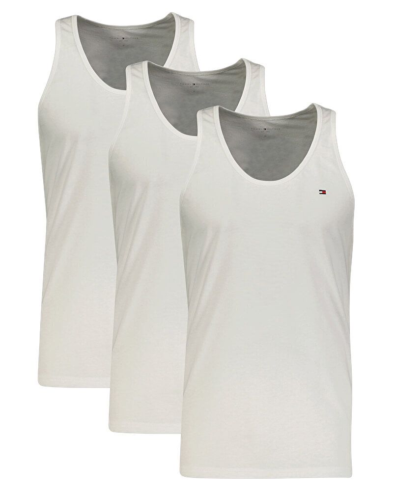 Tommy Hilfiger Signature Tank Tops - Medium 3 stk.