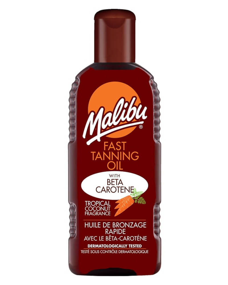 Produktfoto för Malibu Fast Tanning Oil With Beta Carotene 100 ml