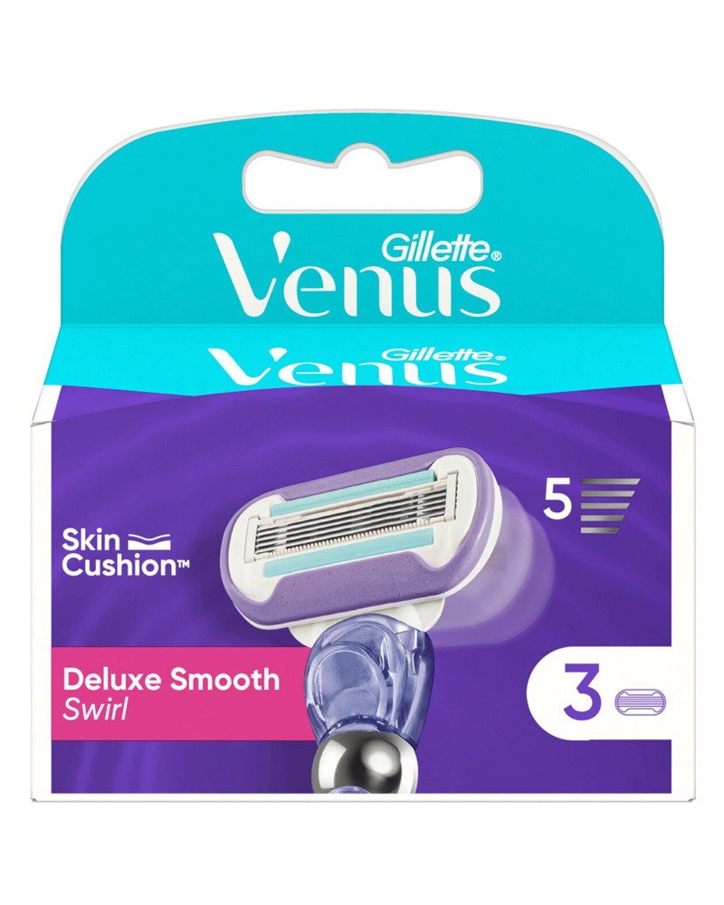 Gillette Venus Deluxe Smooth Swirl 3-pak   3 stk.