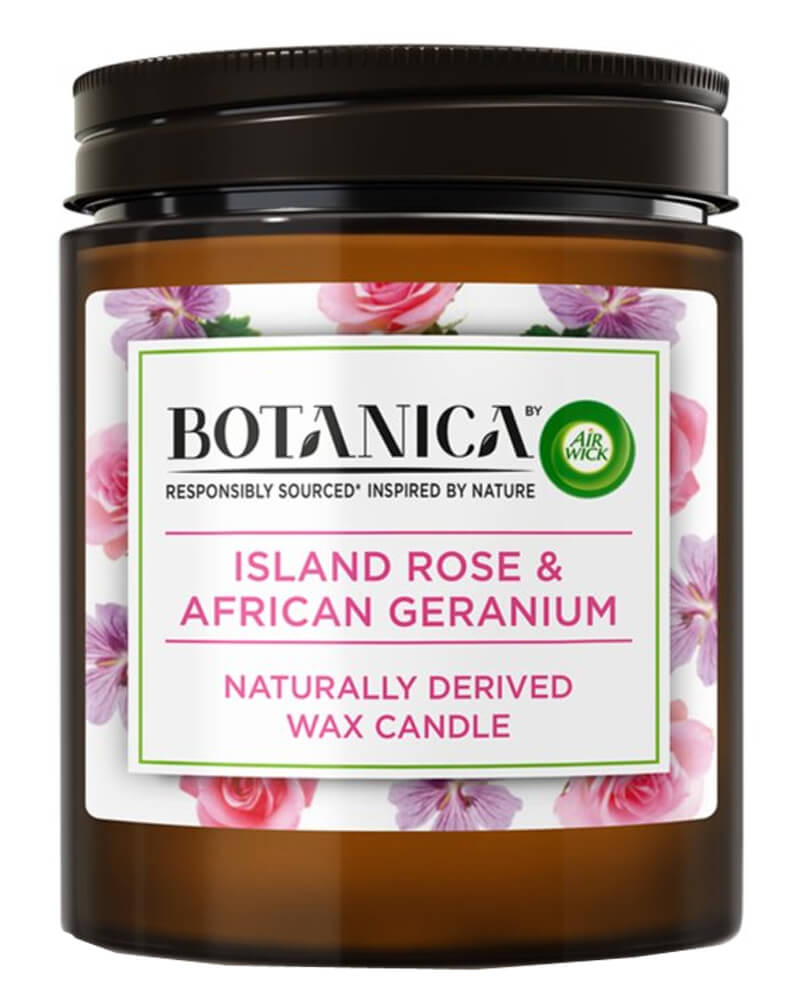 Air Wick Botanica Island Rose & African Geranium Candle 250 g